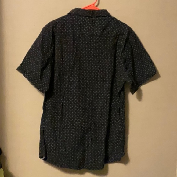 Black Casual Button Down Shirt - Picture 3 of 4
